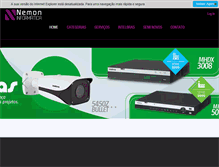 Tablet Screenshot of nemon.com.br